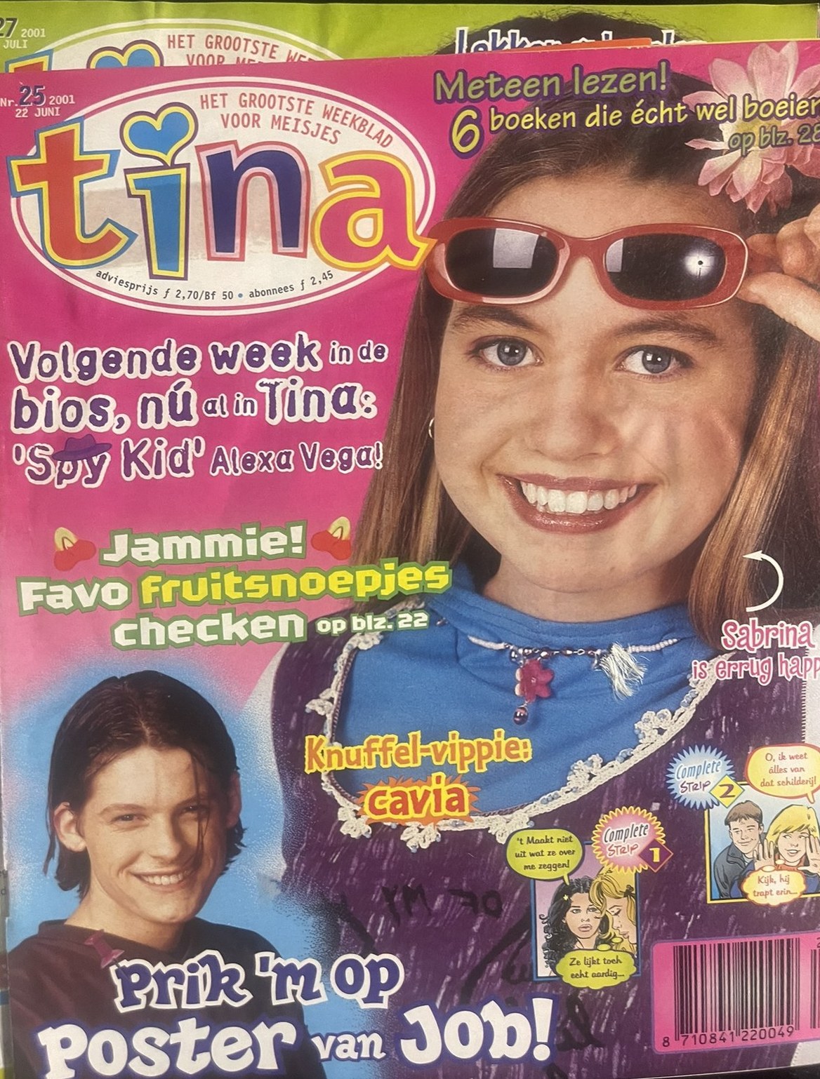 Cover van 2001 nummer  25