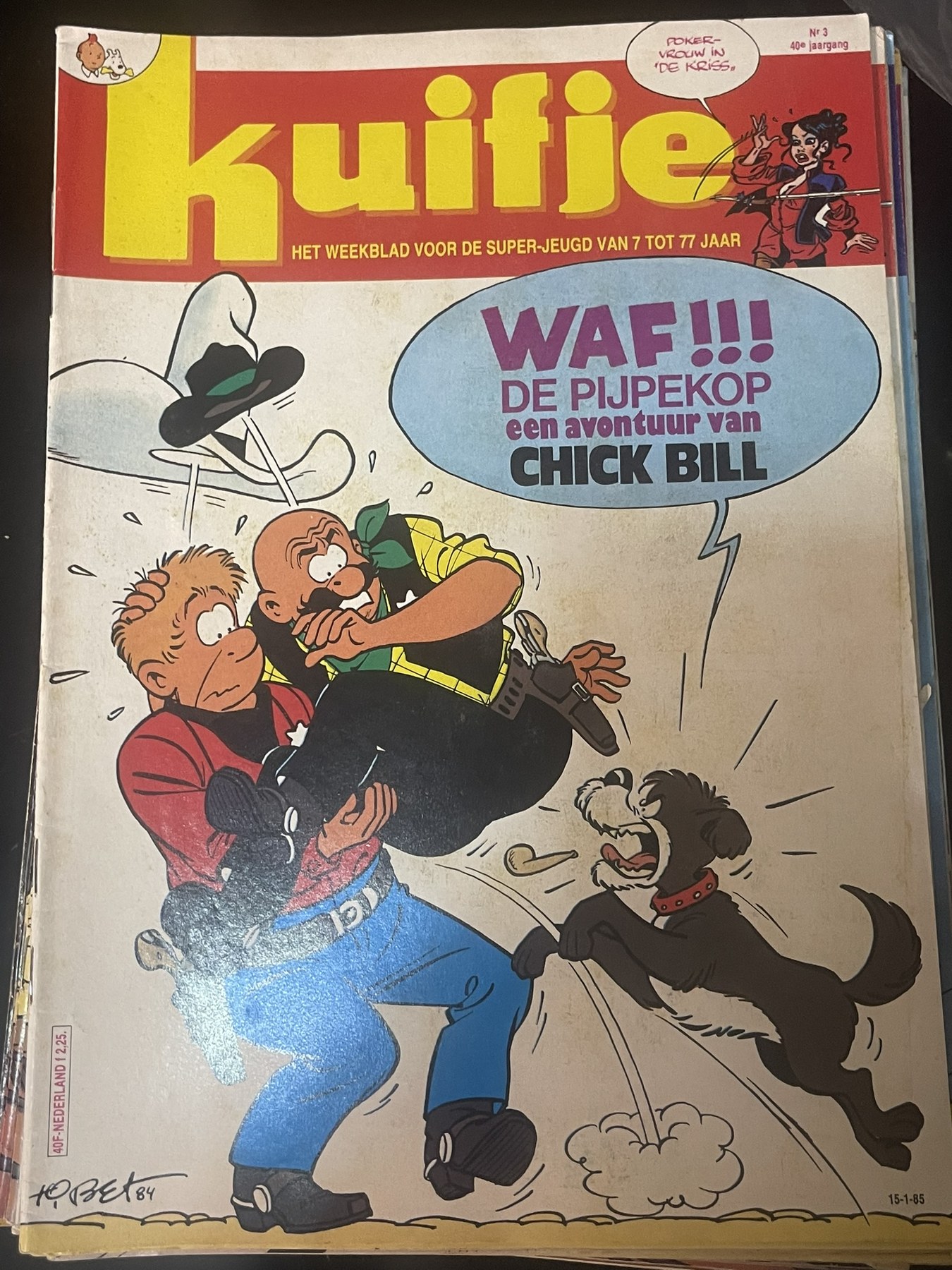 Cover van Kuifje 2