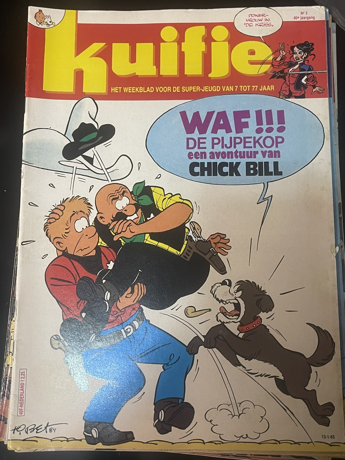 Cover van Kuifje 2