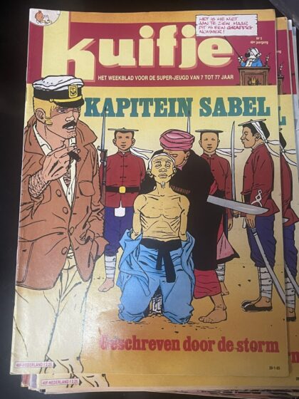 Cover van Kuifje 4
