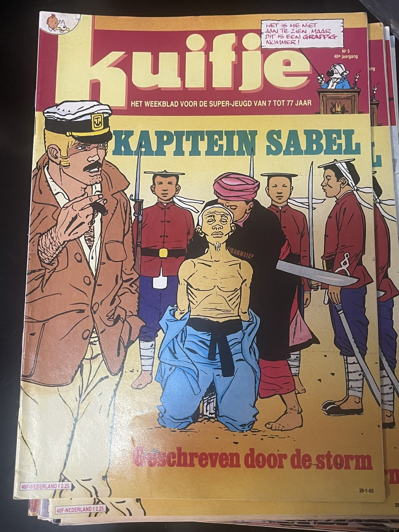 Cover van Kuifje 4