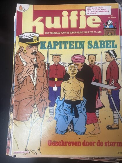 Cover van Kuifje 4