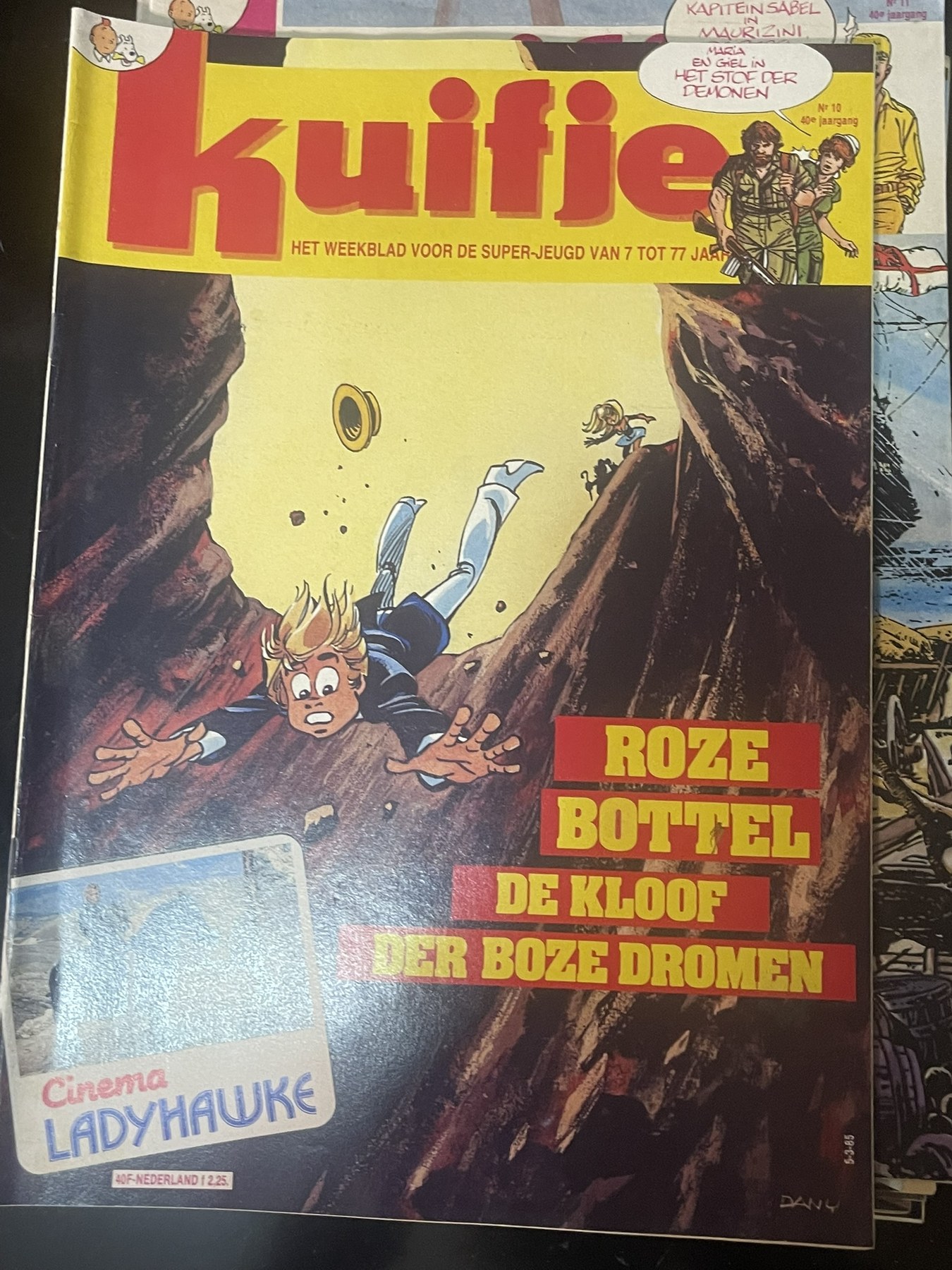 Cover van Kuifje 10