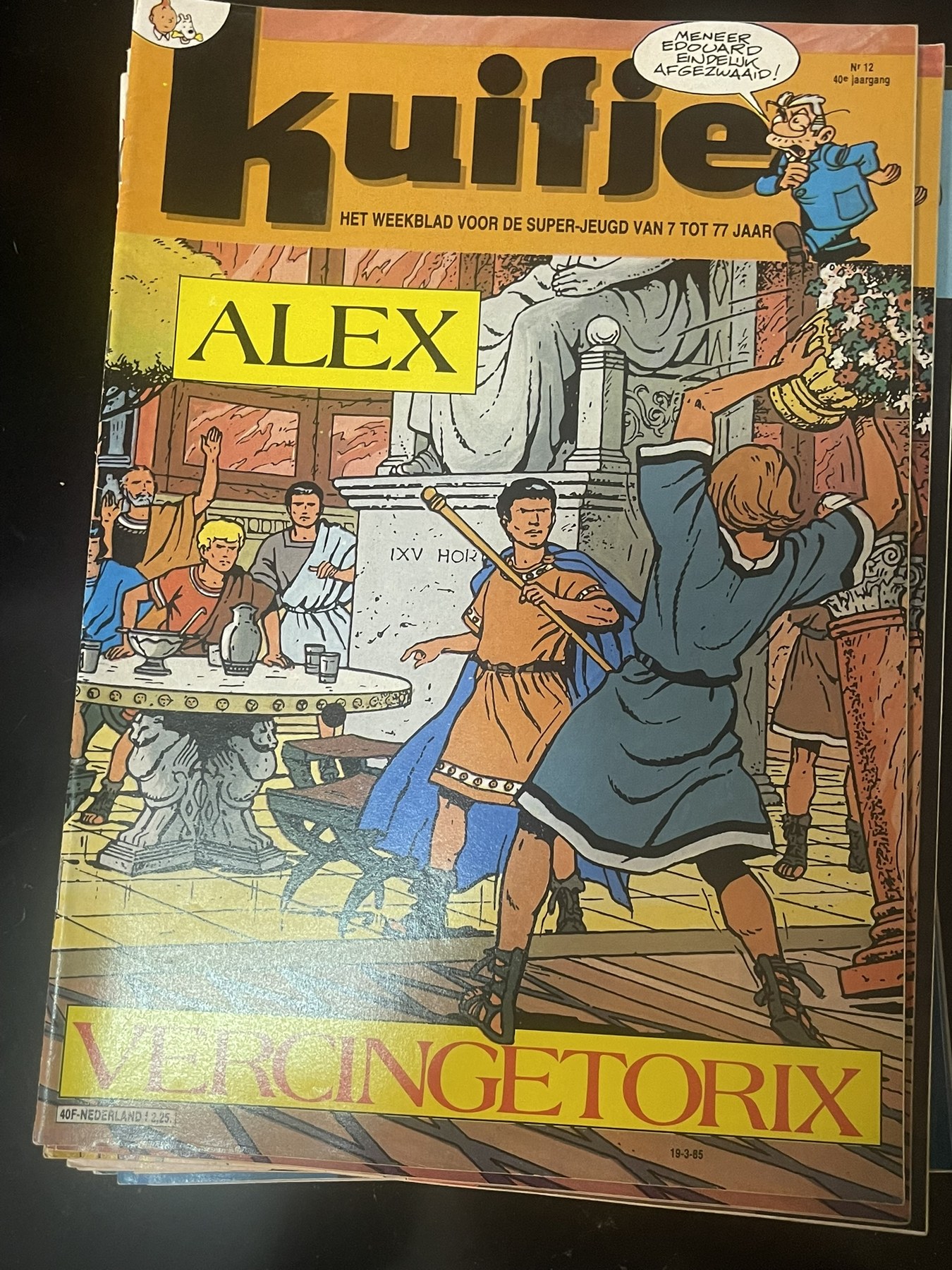 Cover van Kuifje 12