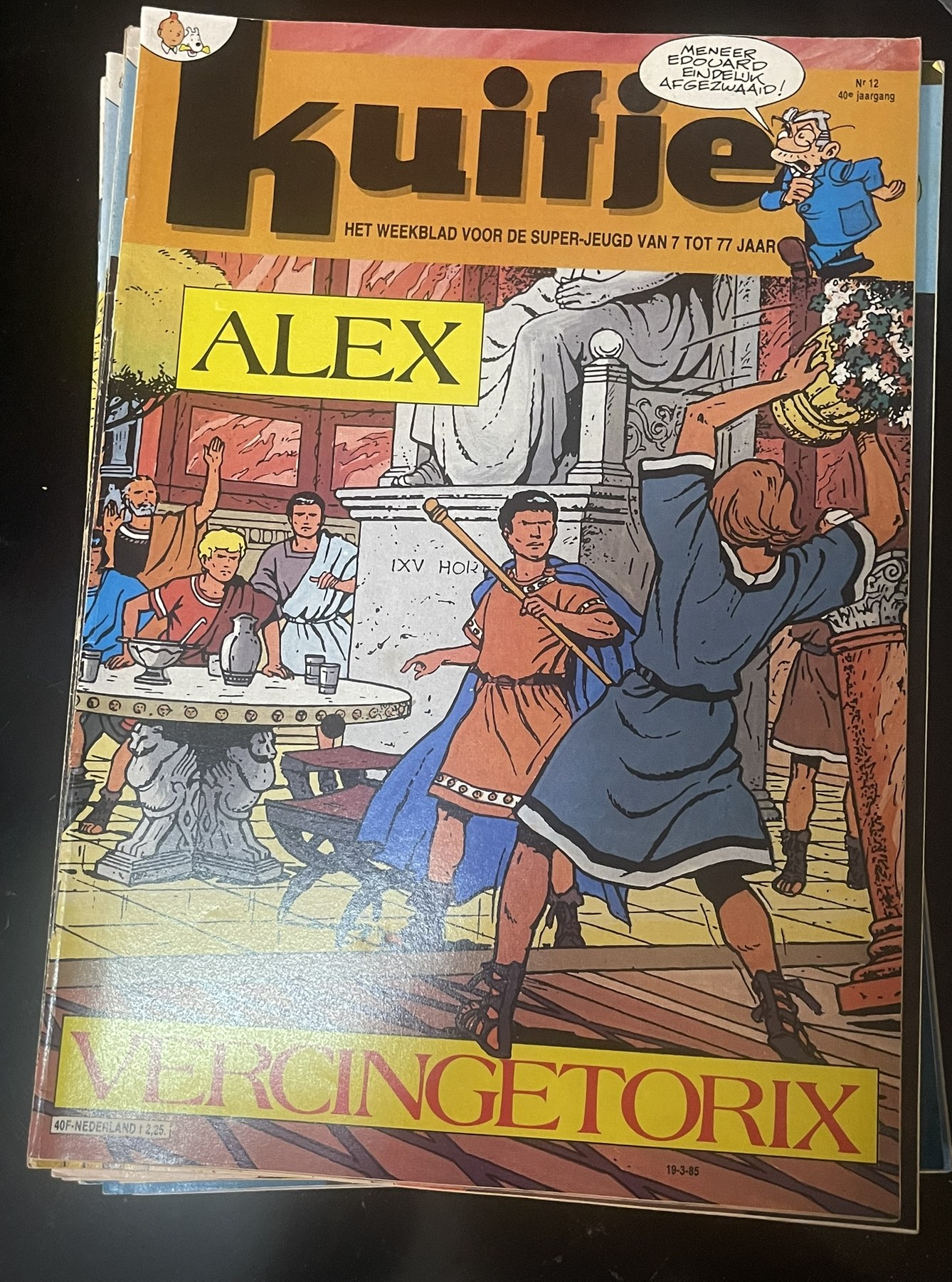 Cover van Kuifje 12