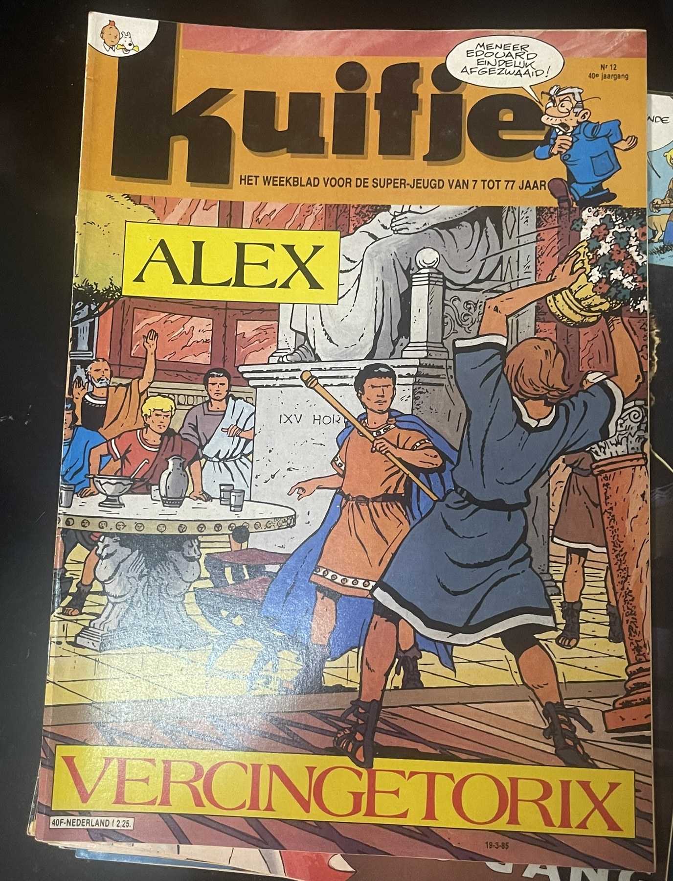Cover van Kuifje 12
