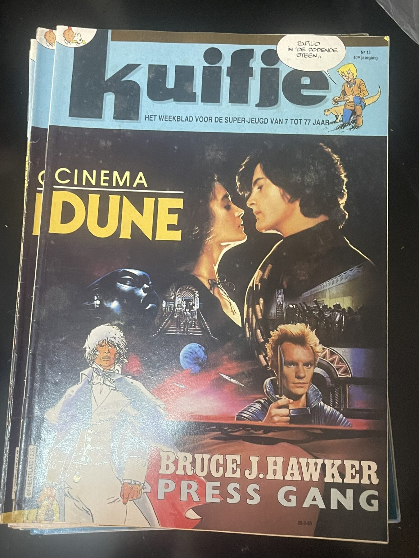 Cover van Kuifje 13