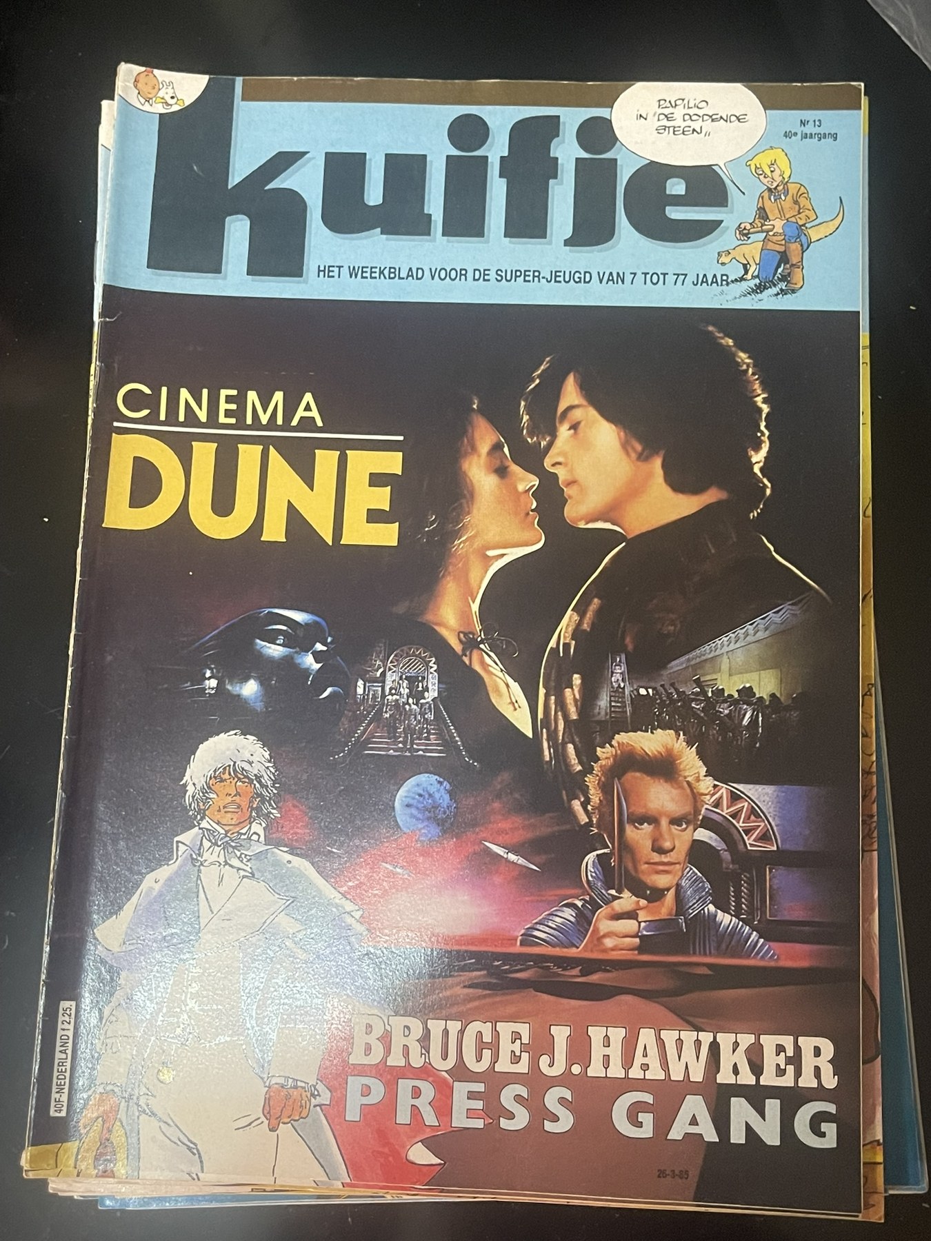 Cover van Kuifje 13