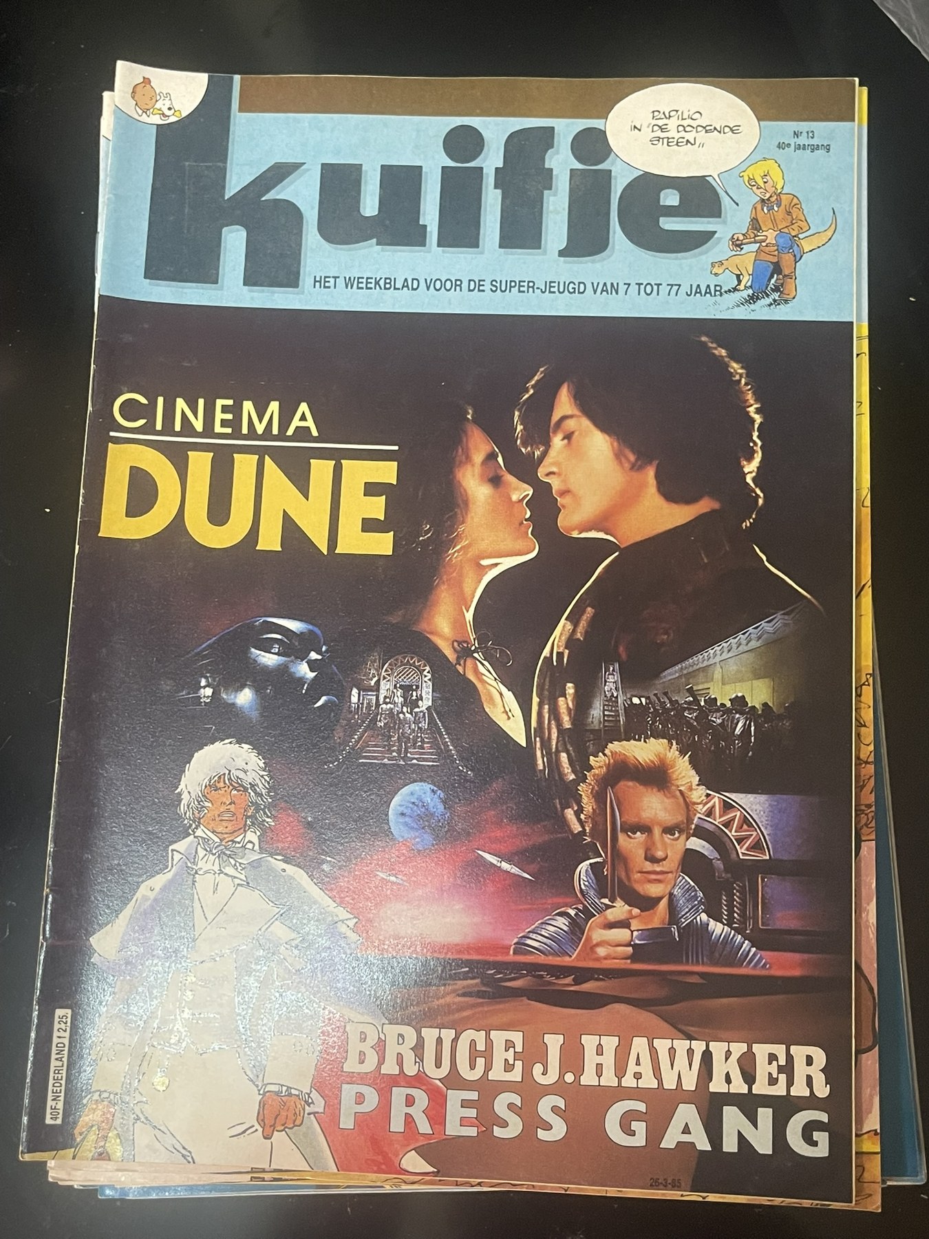Cover van Kuifje 13
