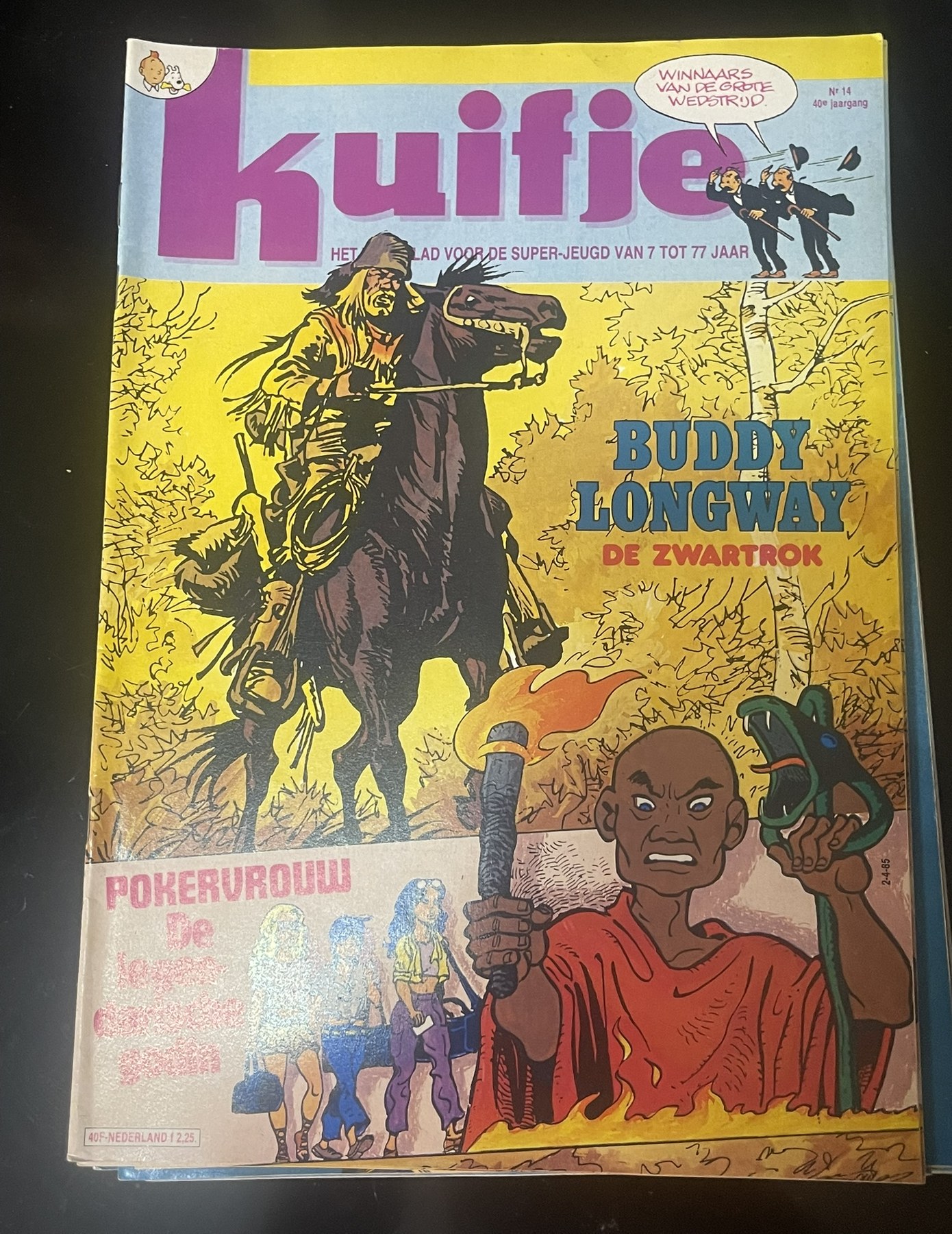 Cover van Kuifje 14