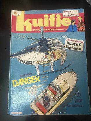 Cover van Kuifje 15