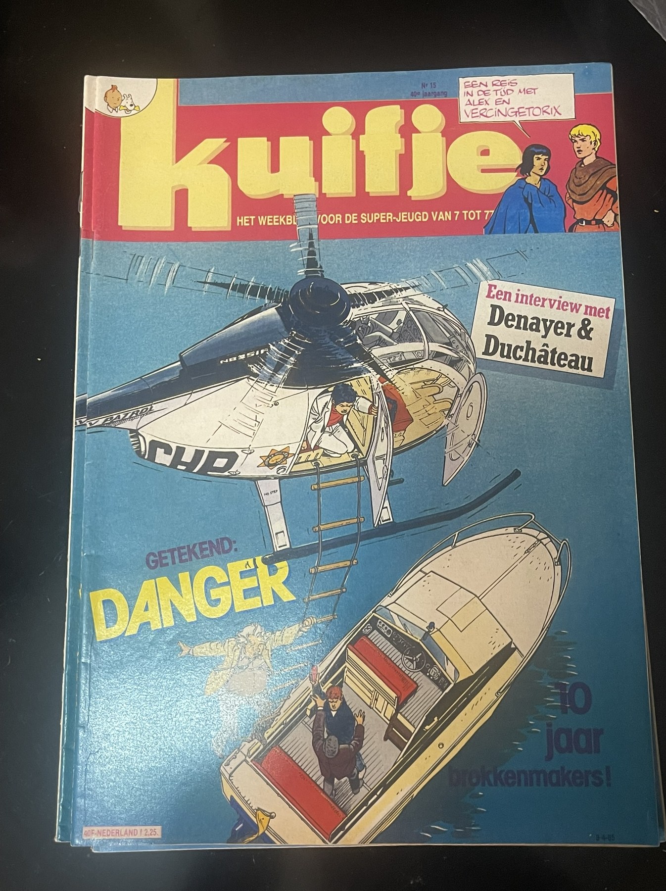 Cover van Kuifje 15