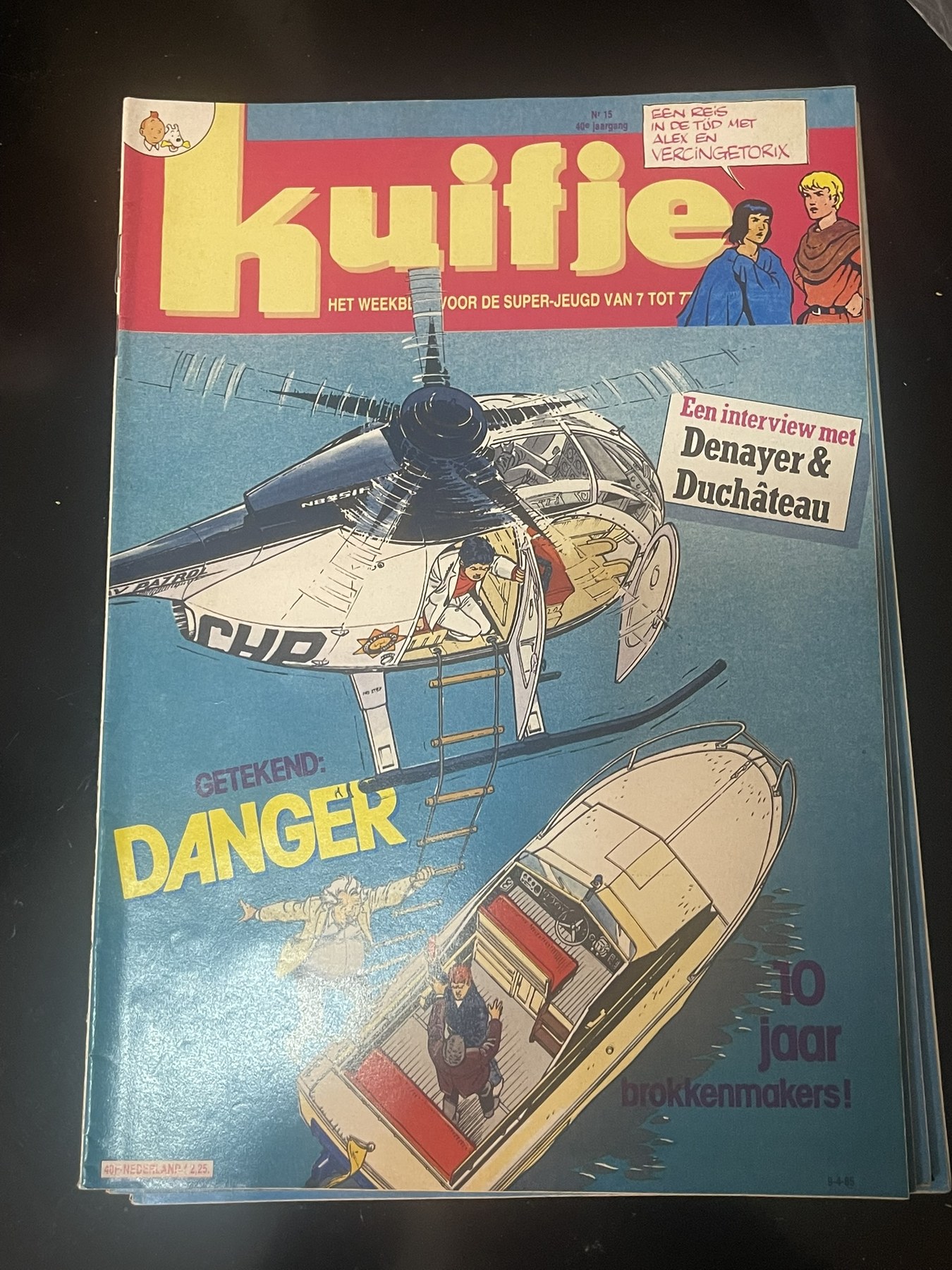 Cover van Kuifje 15