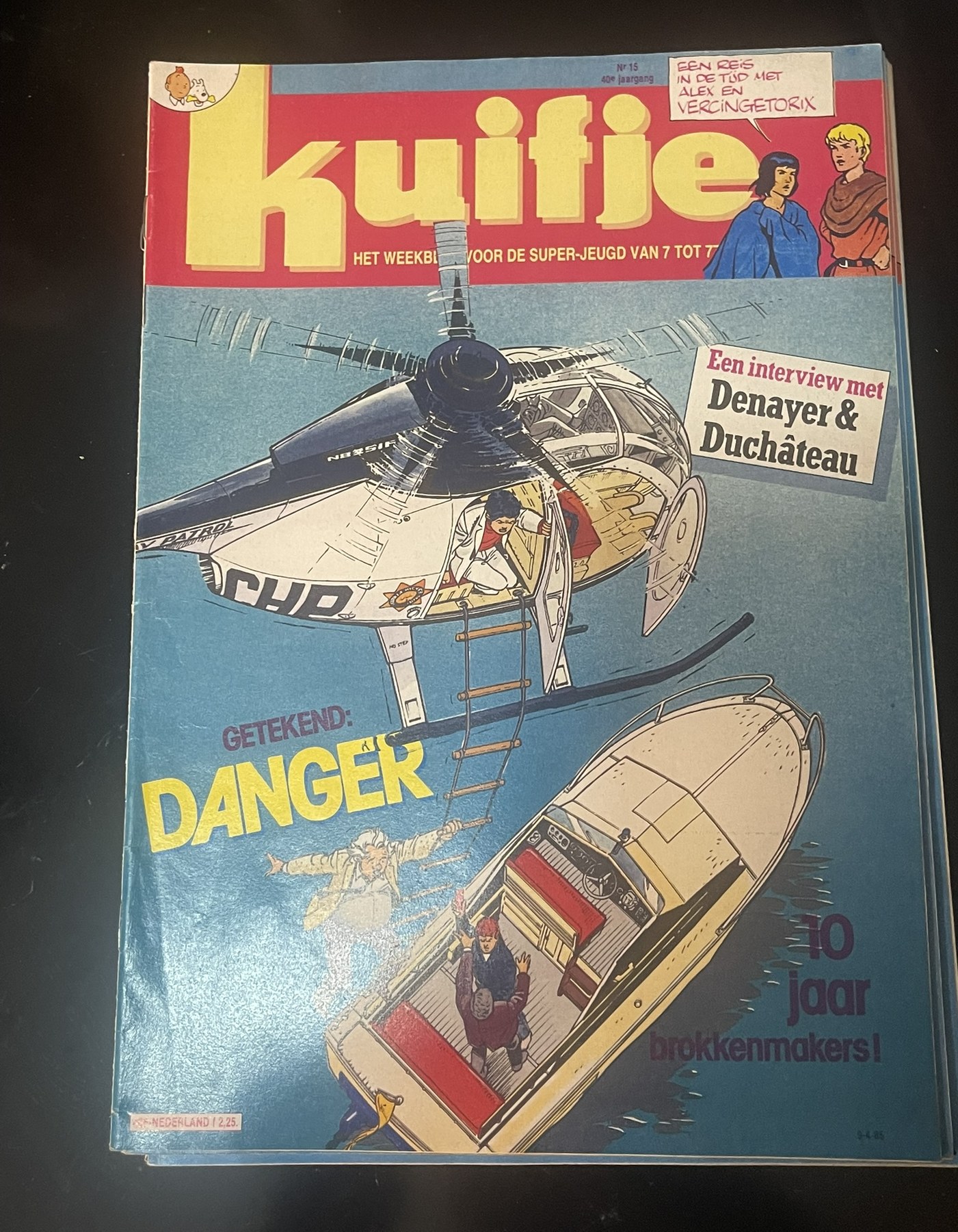 Cover van Kuifje 15