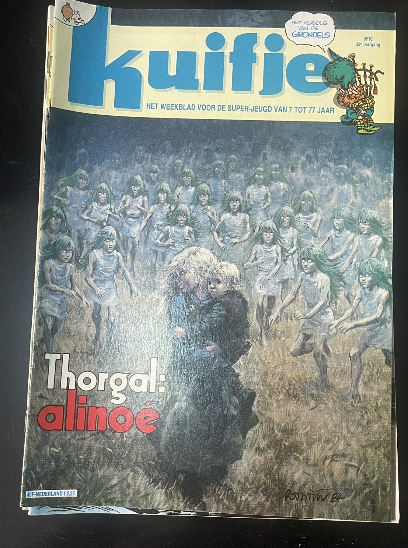Cover van Kuifje 10