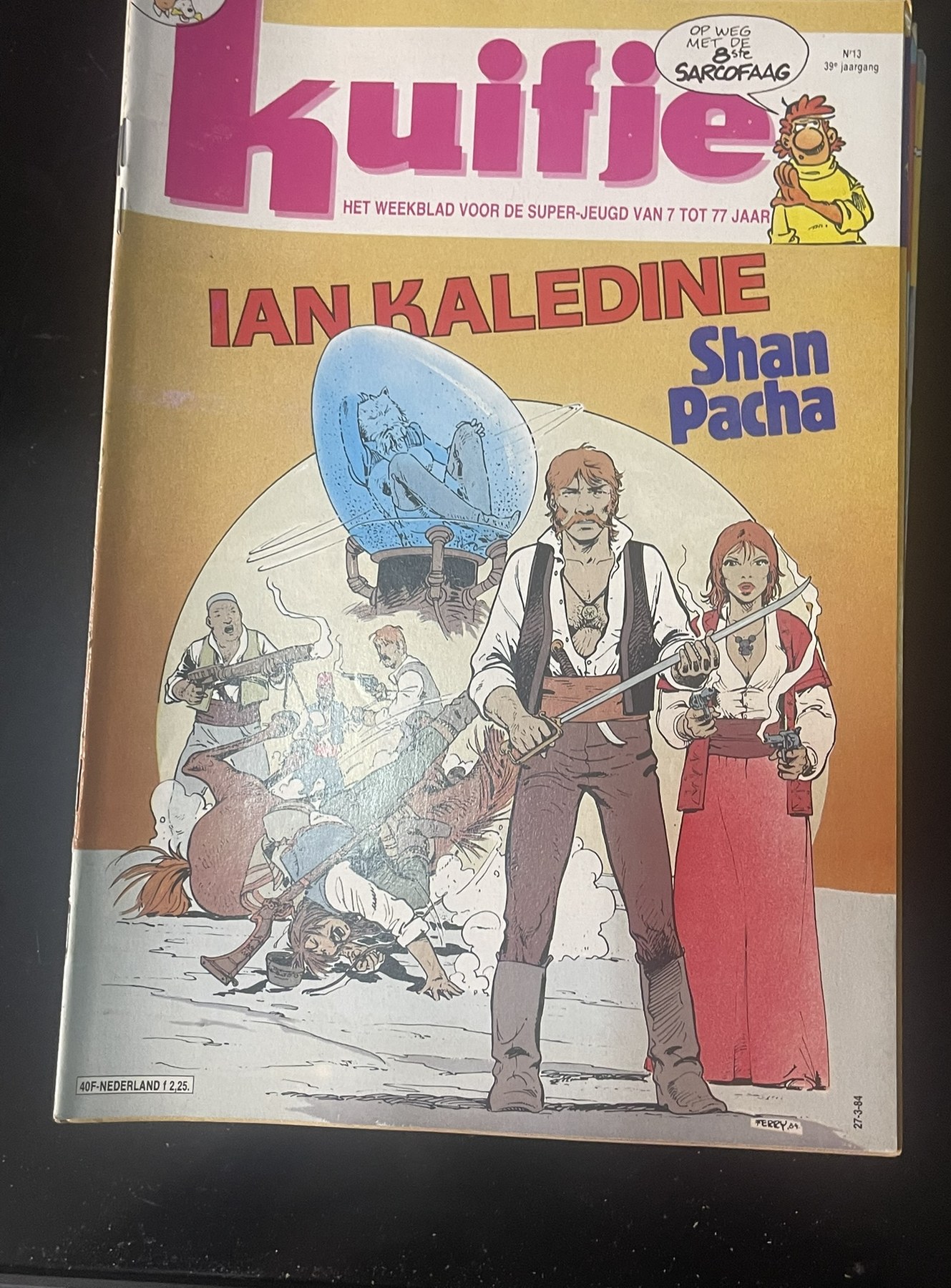 Cover van Kuifje 13