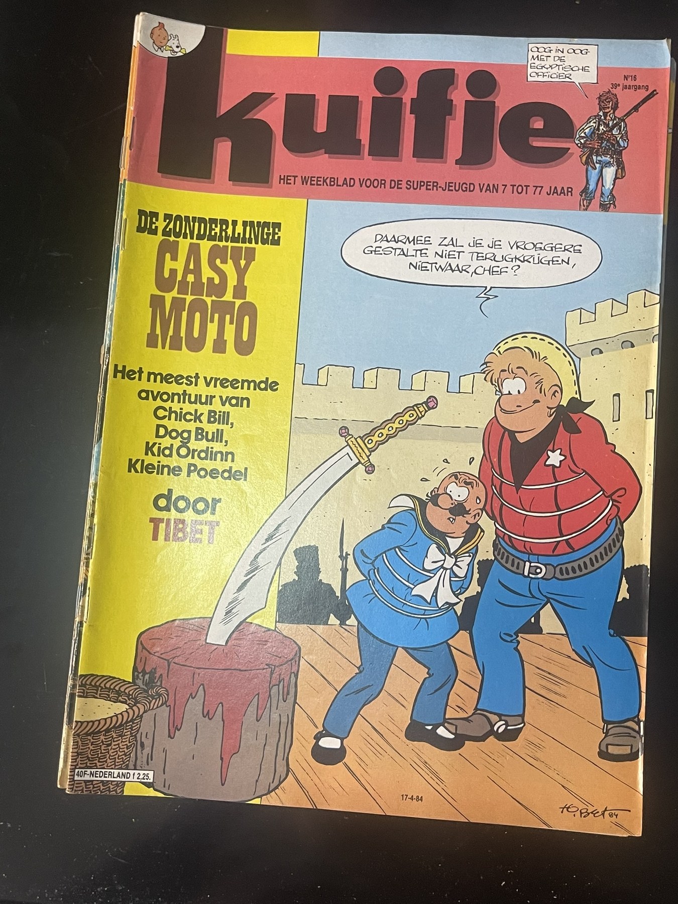 Cover van Kuifje 16