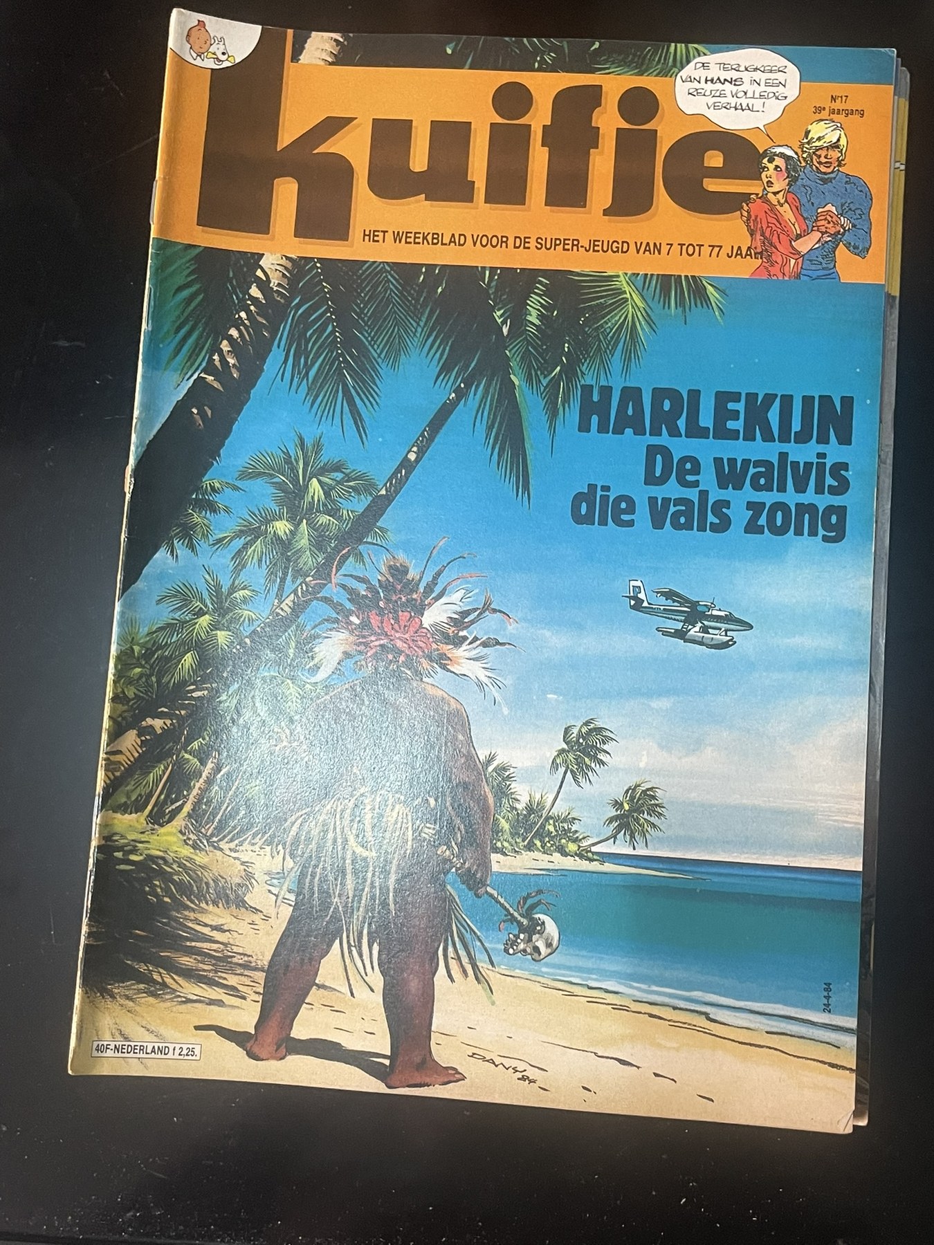 Cover van Kuifje 17