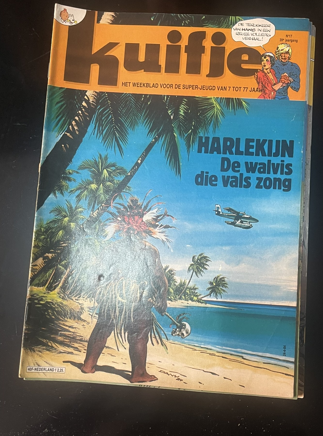 Cover van Kuifje 17