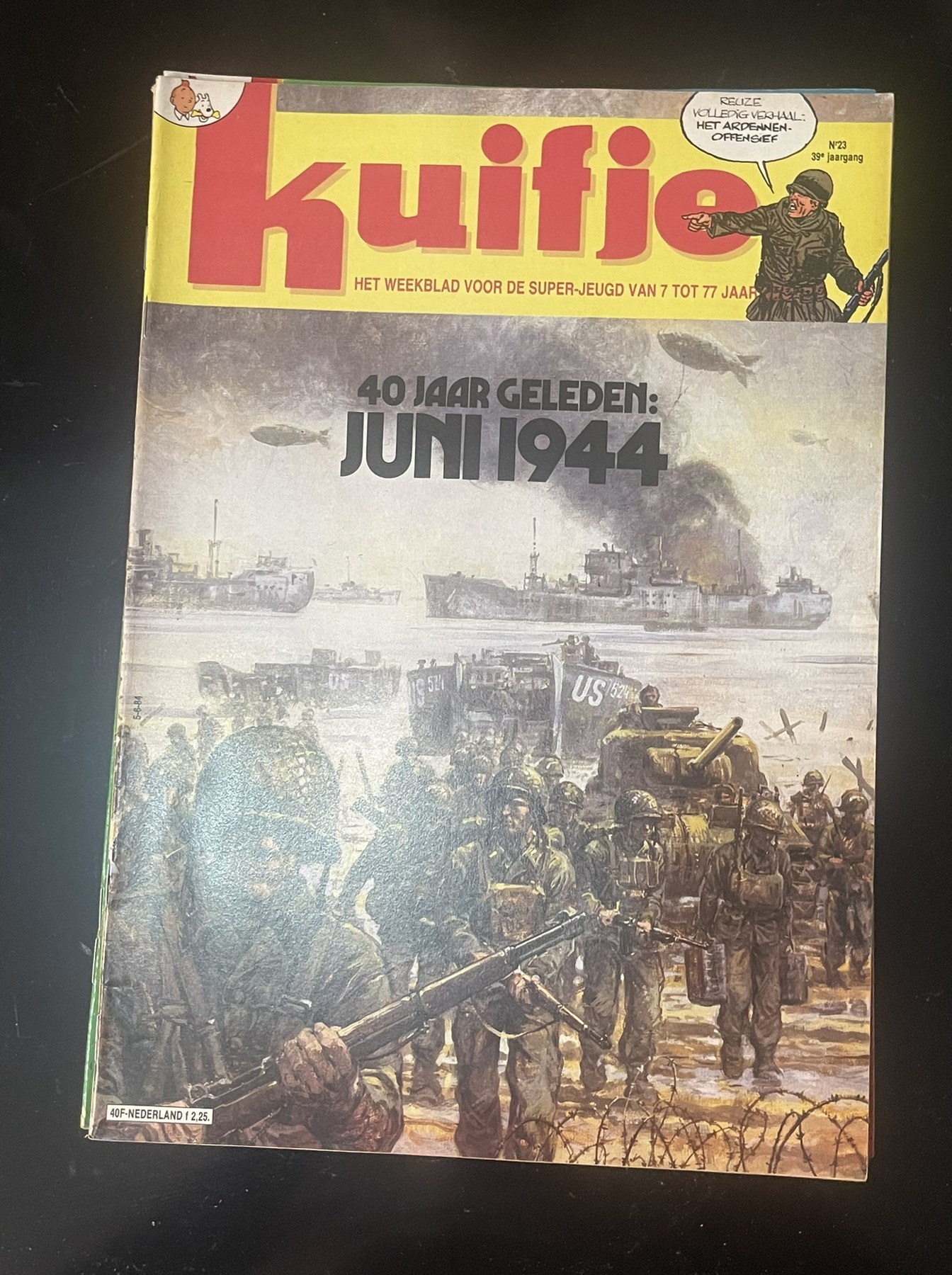 Cover van Kuifje 23