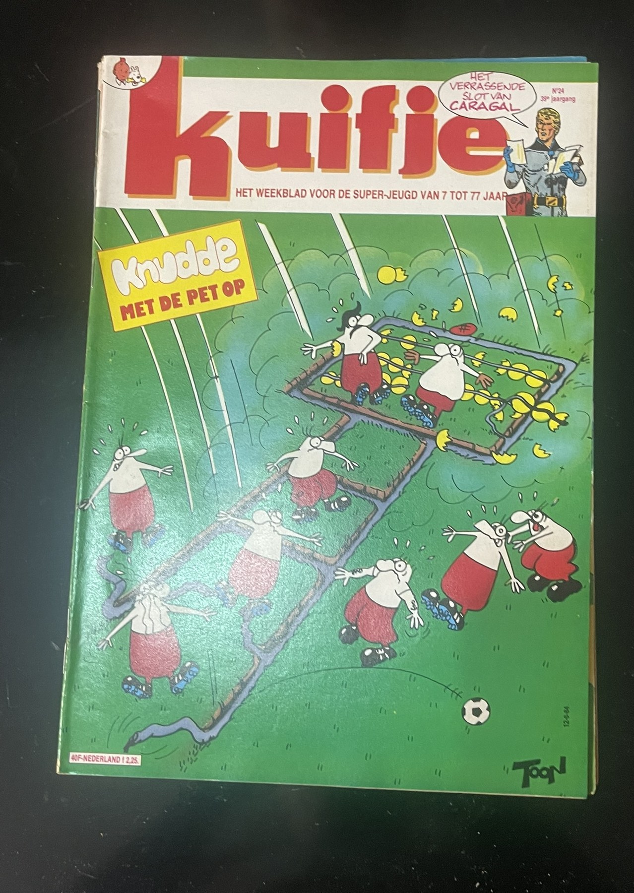 Cover van Kuifje 24