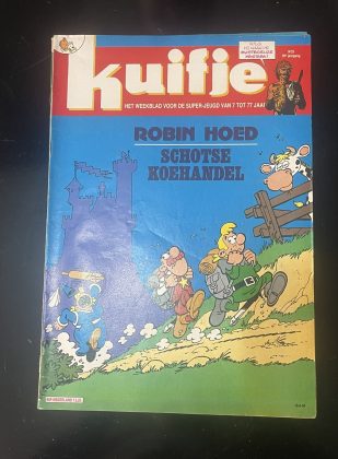 Cover van Kuifje 25