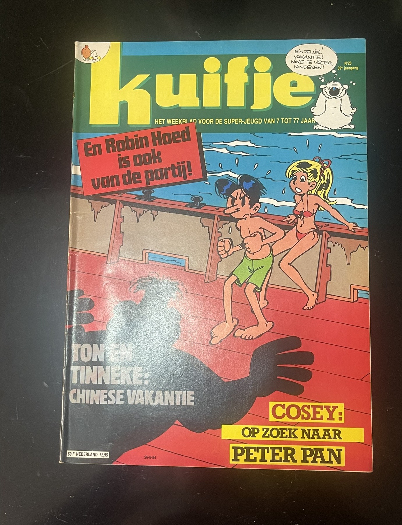 Cover van Kuifje 26
