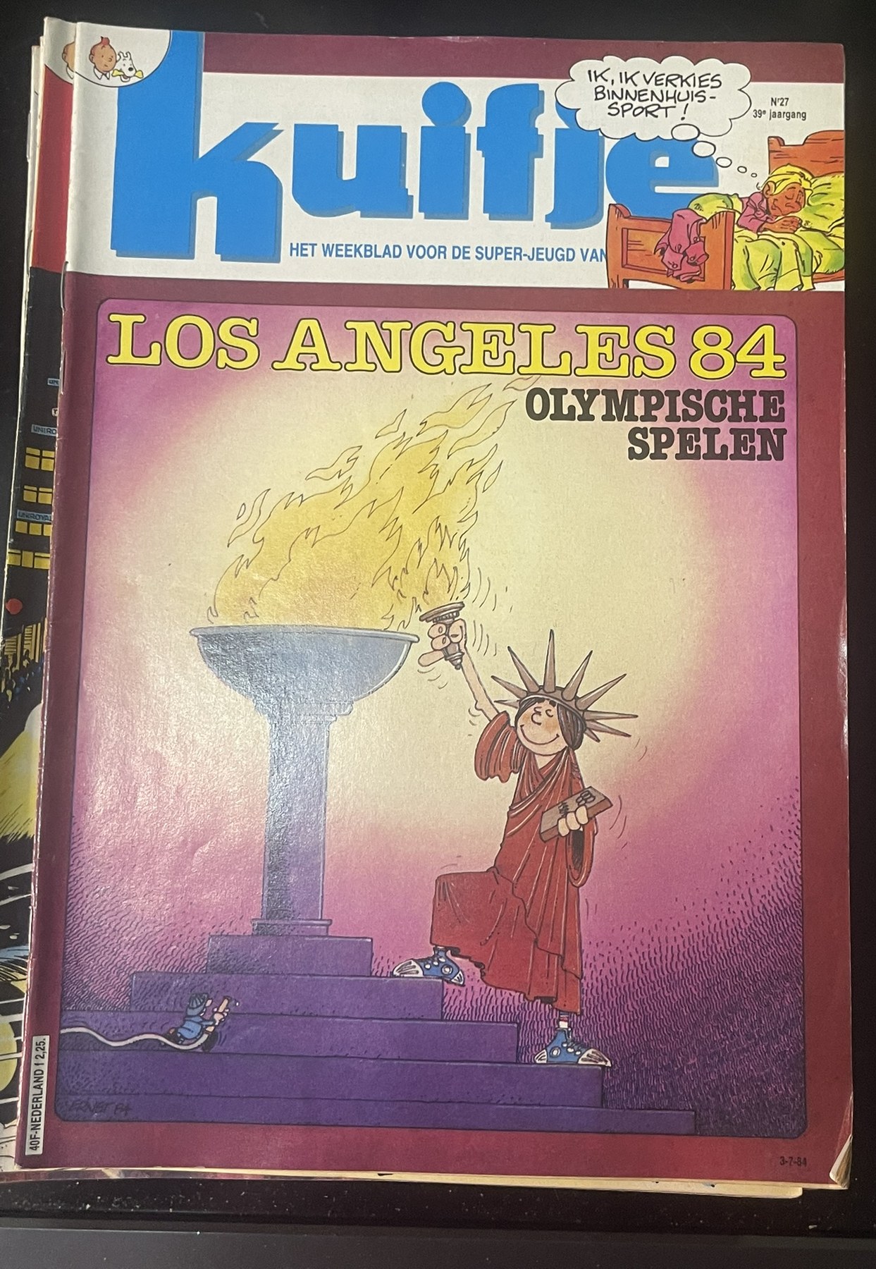Cover van Kuifje 27