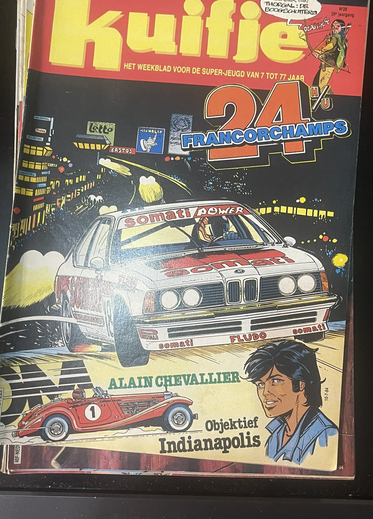 Cover van Kuifje 28