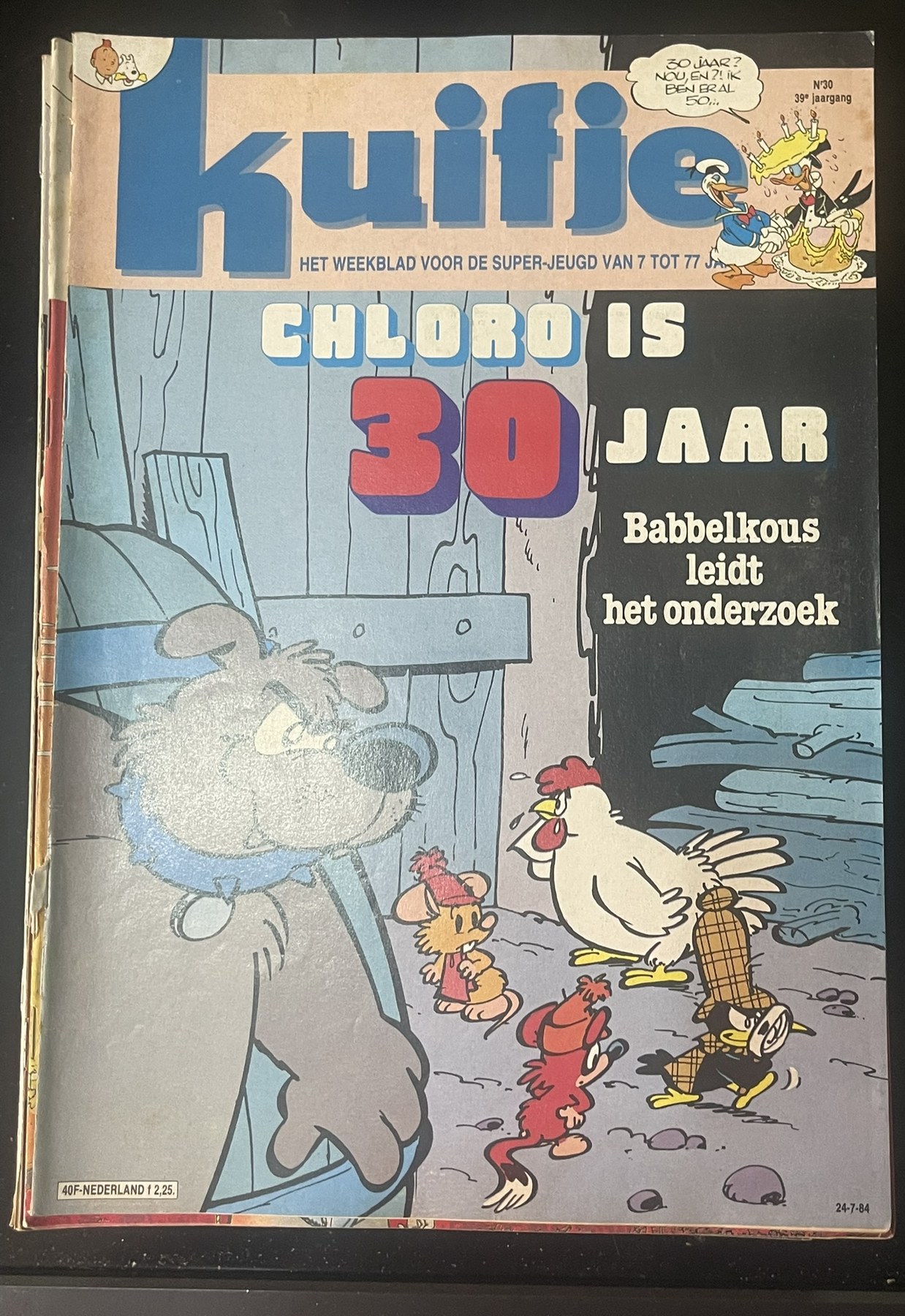 Cover van Kuifje 30