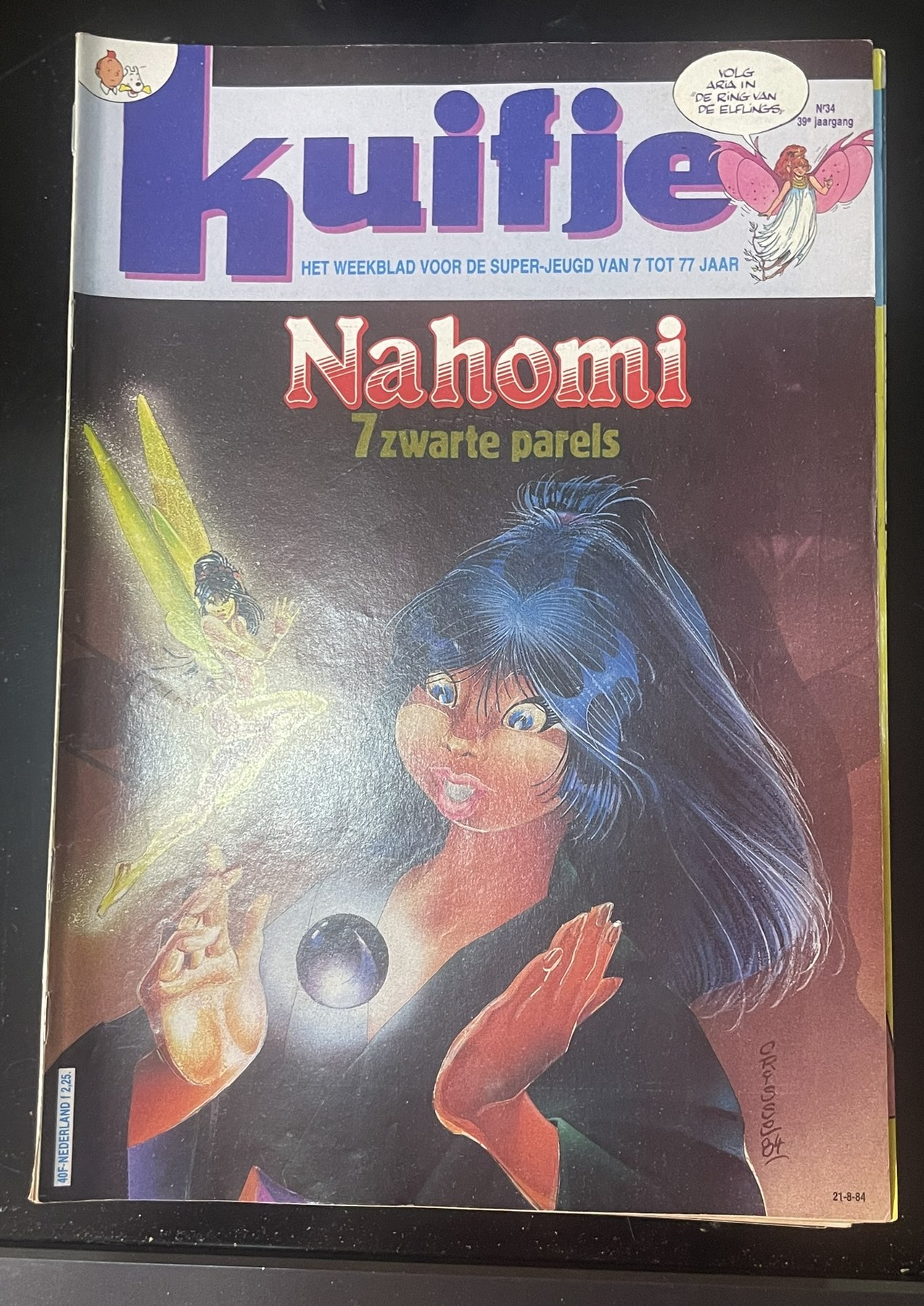 Cover van Kuifje 34