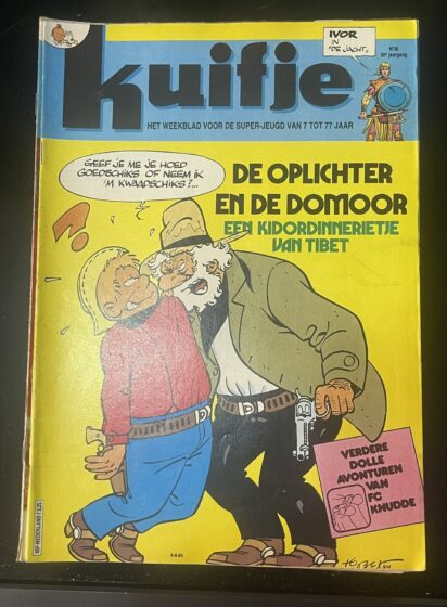 Cover van Kuifje 36