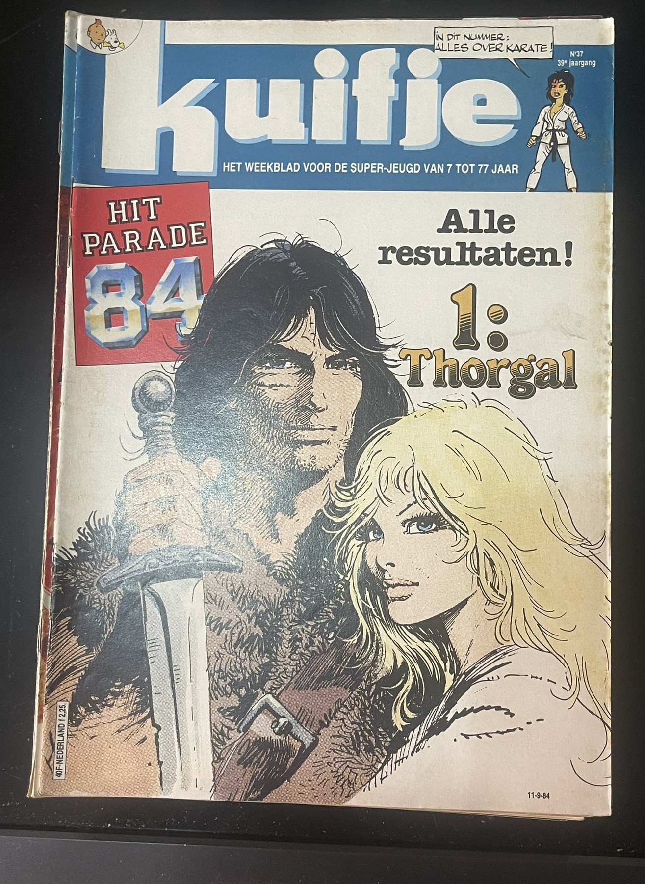 Cover van Kuifje 37