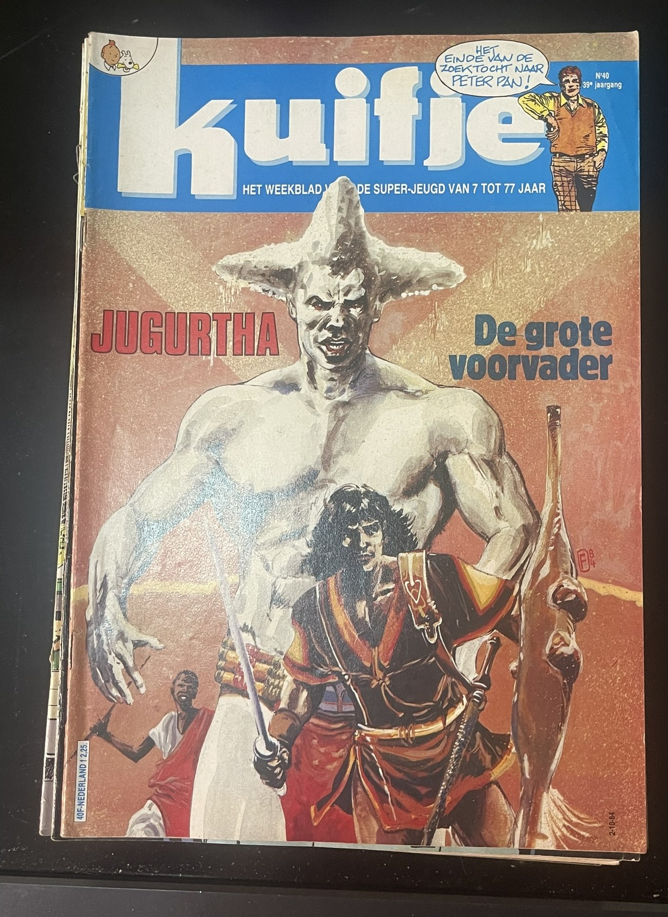 Cover van Kuifje 40