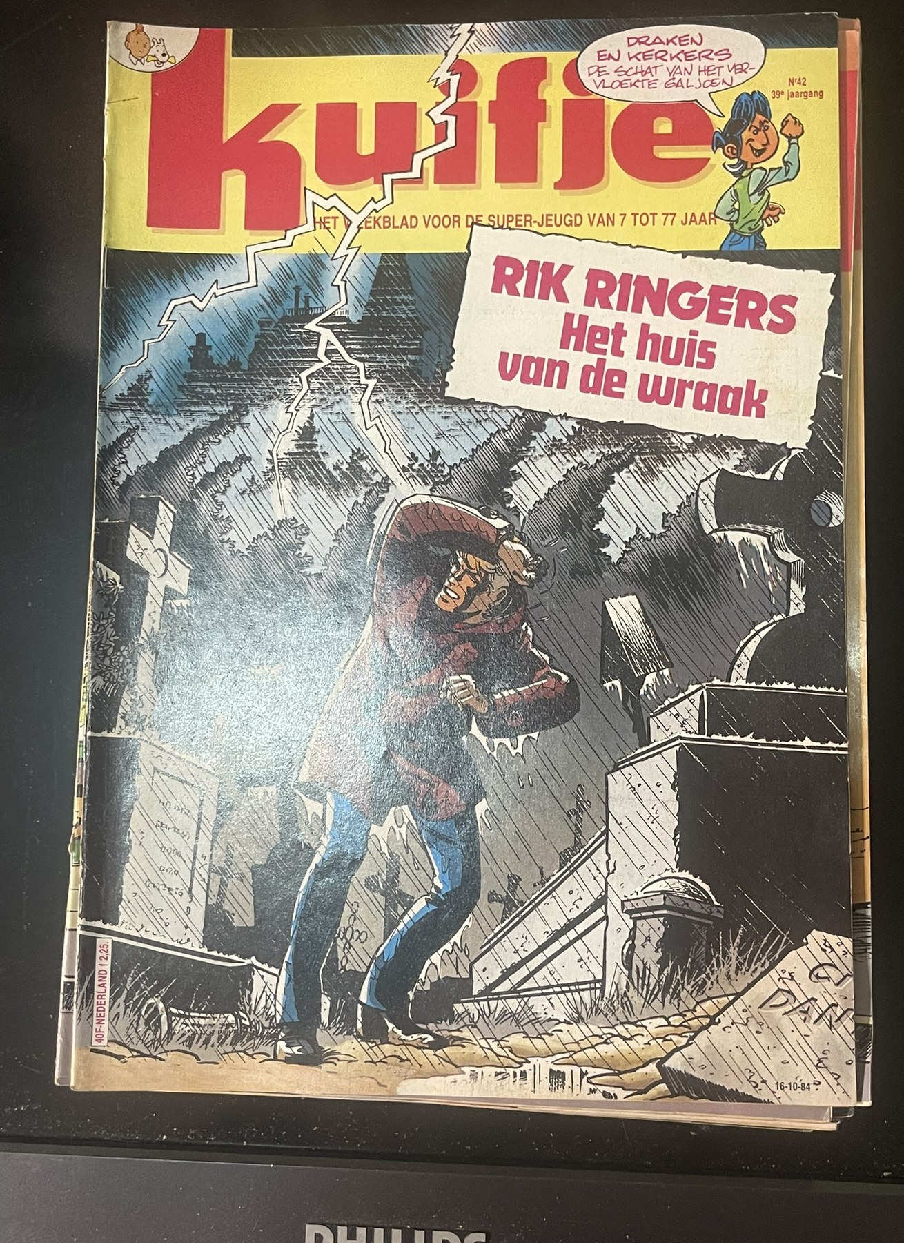 Cover van Kuifje 42