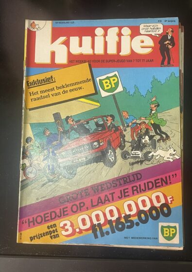 Cover van Kuifje 45