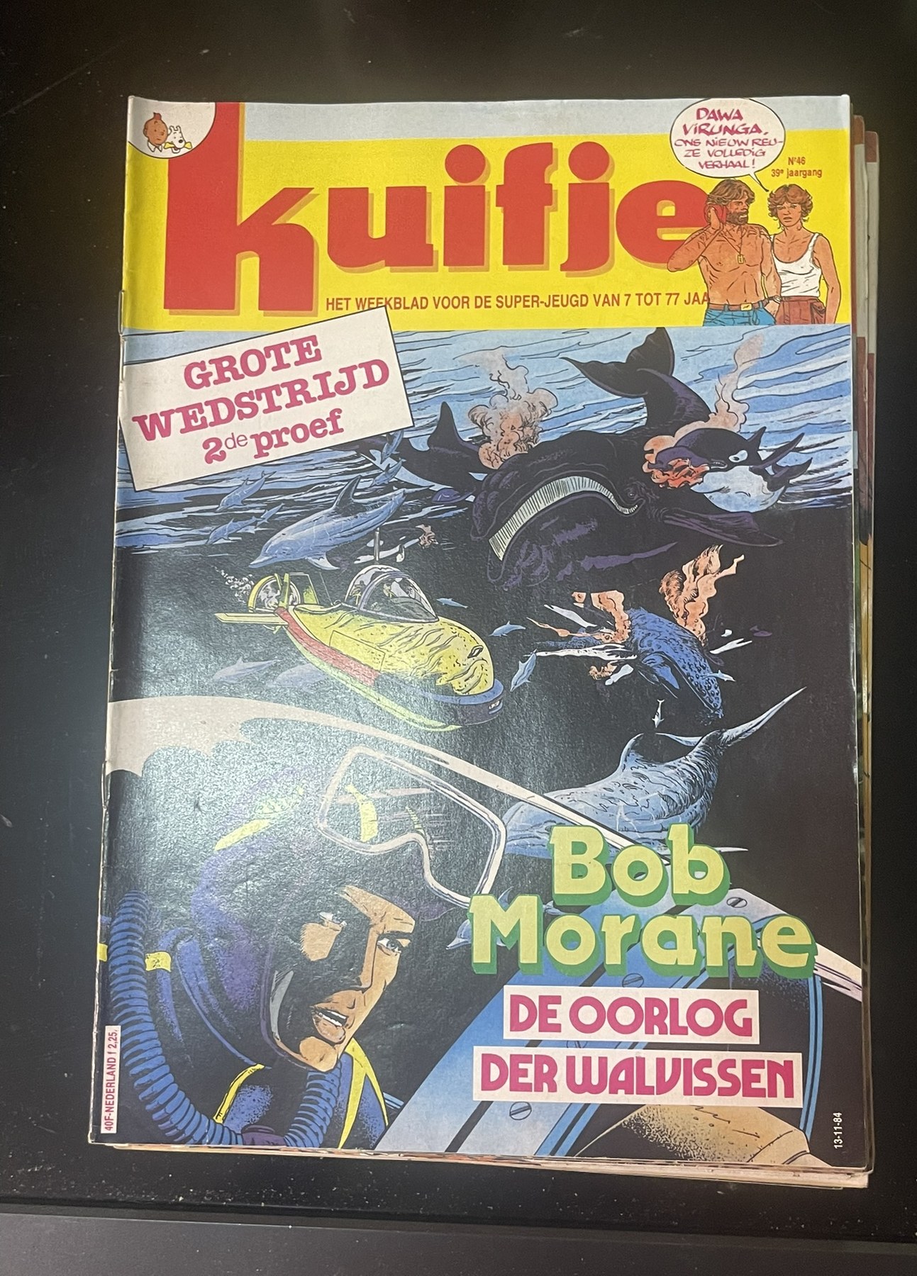 Cover van Kuifje 46
