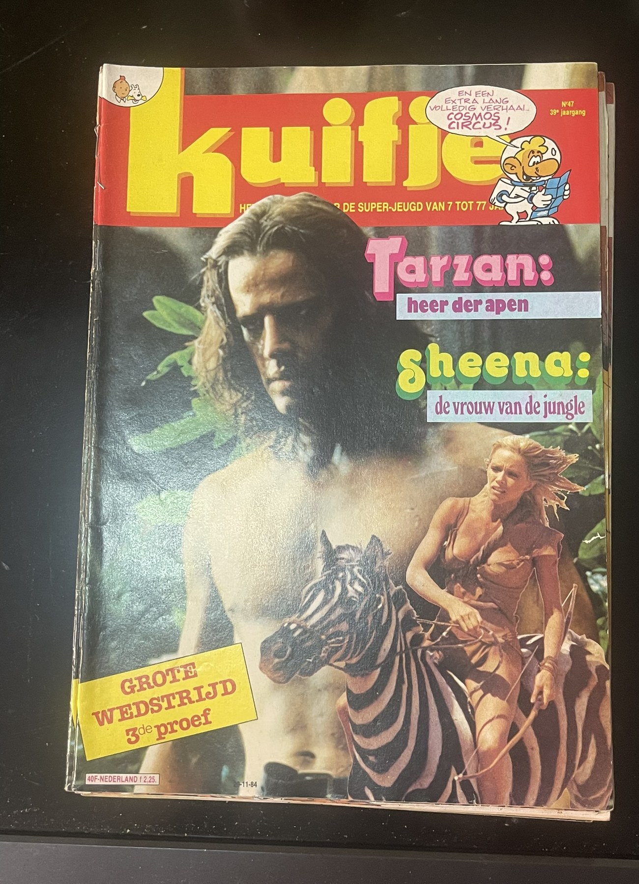 Cover van Kuifje 47