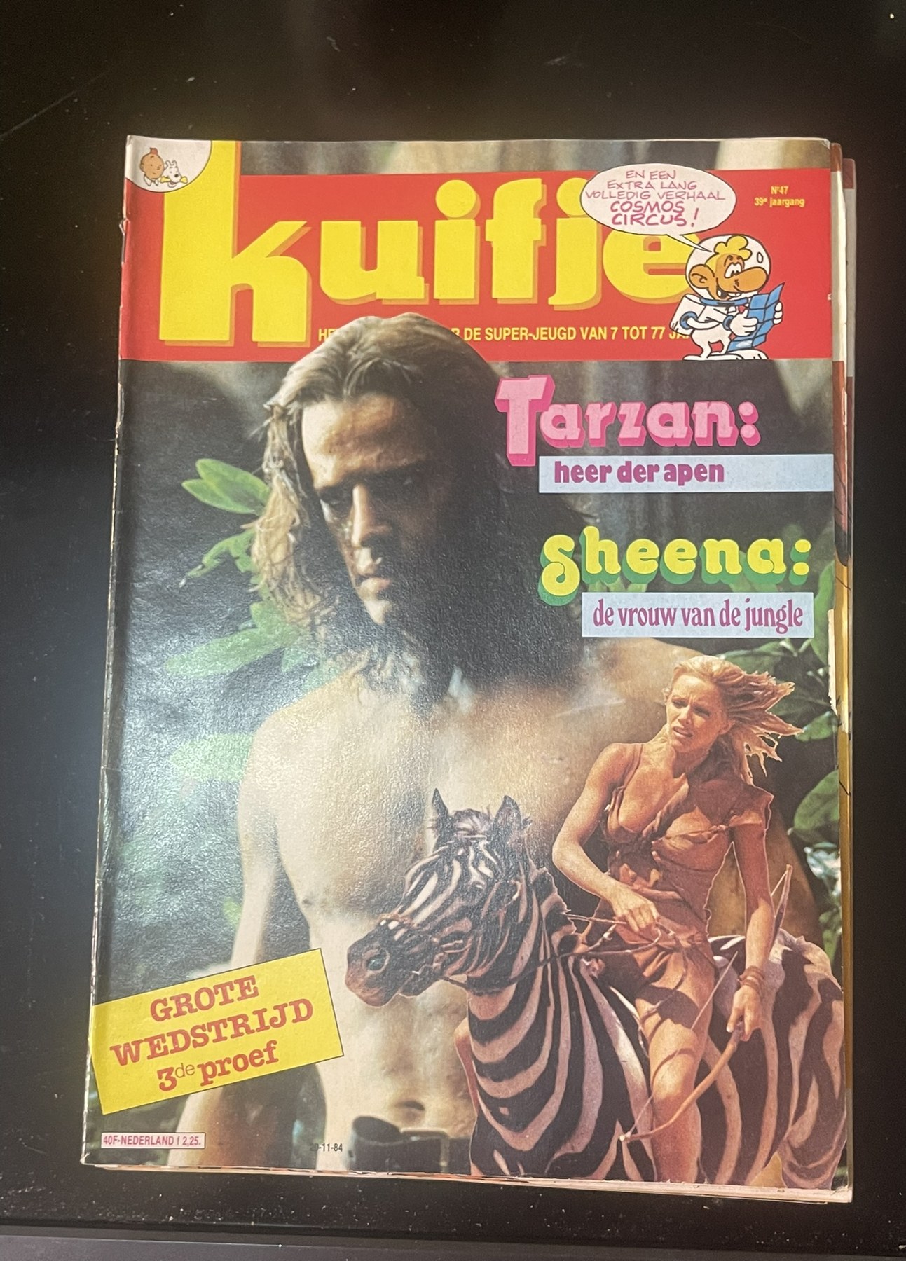 Cover van Kuifje 47