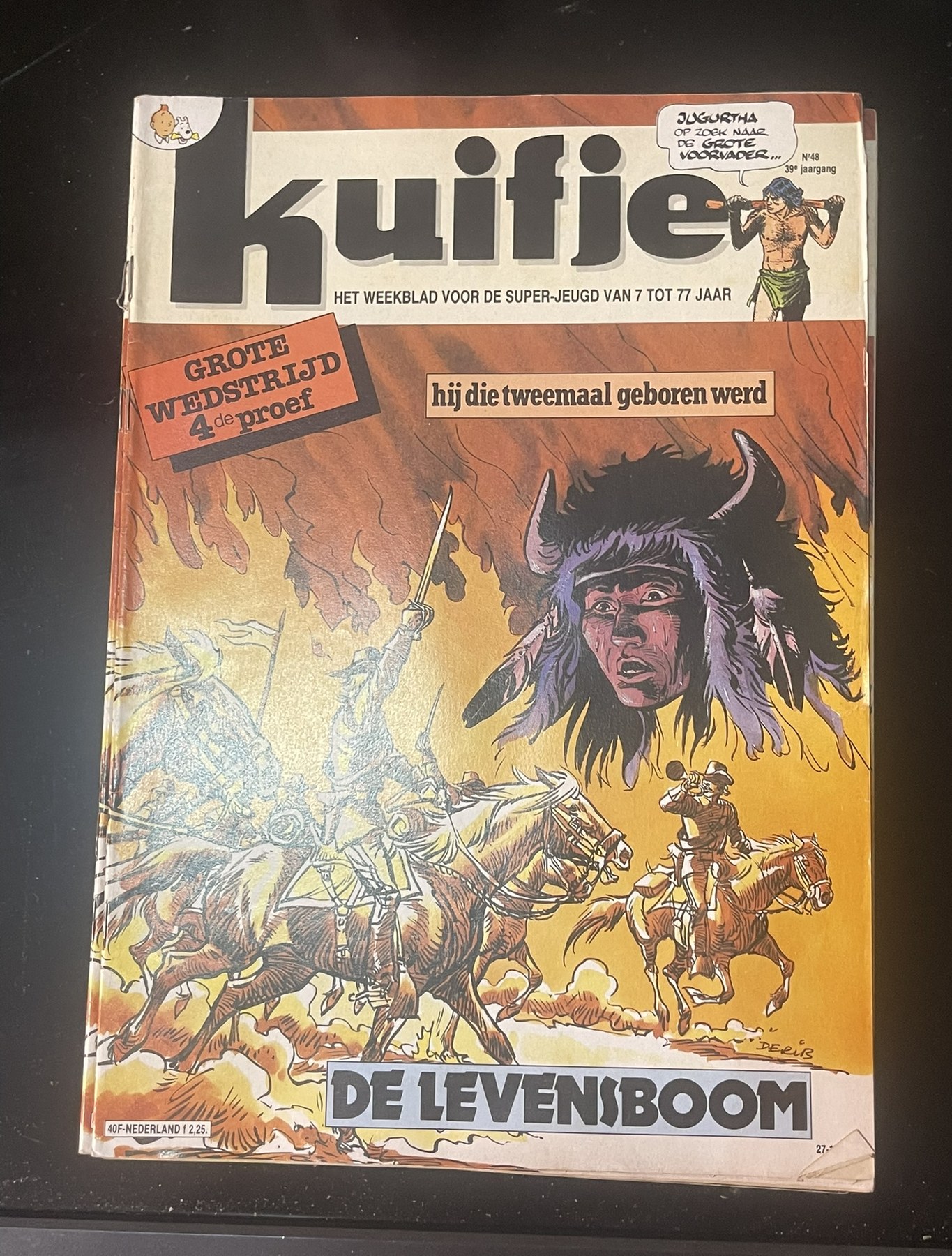 Cover van Kuifje 48