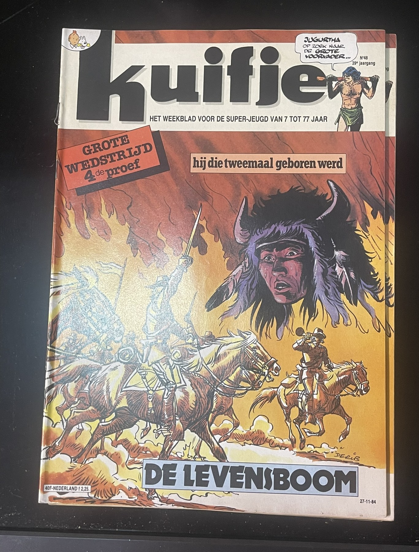 Cover van Kuifje 48