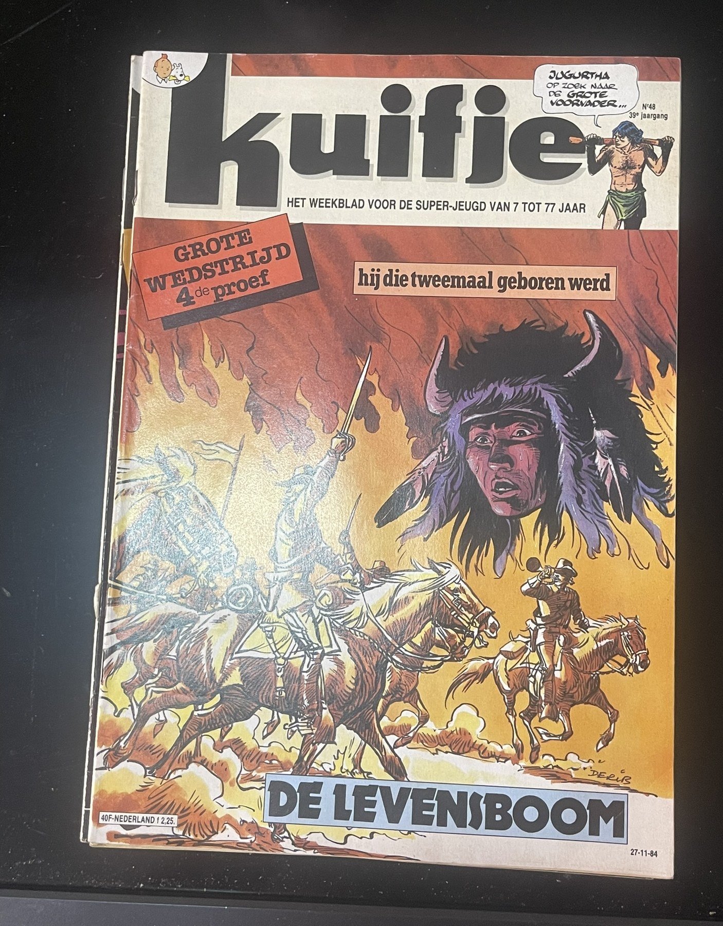 Cover van Kuifje 48