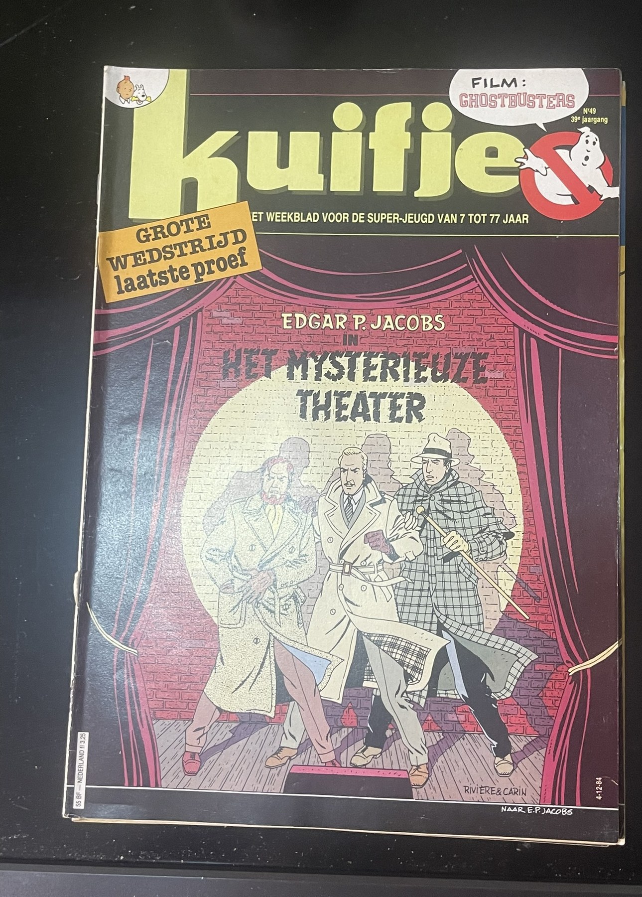 Cover van Kuifje 49