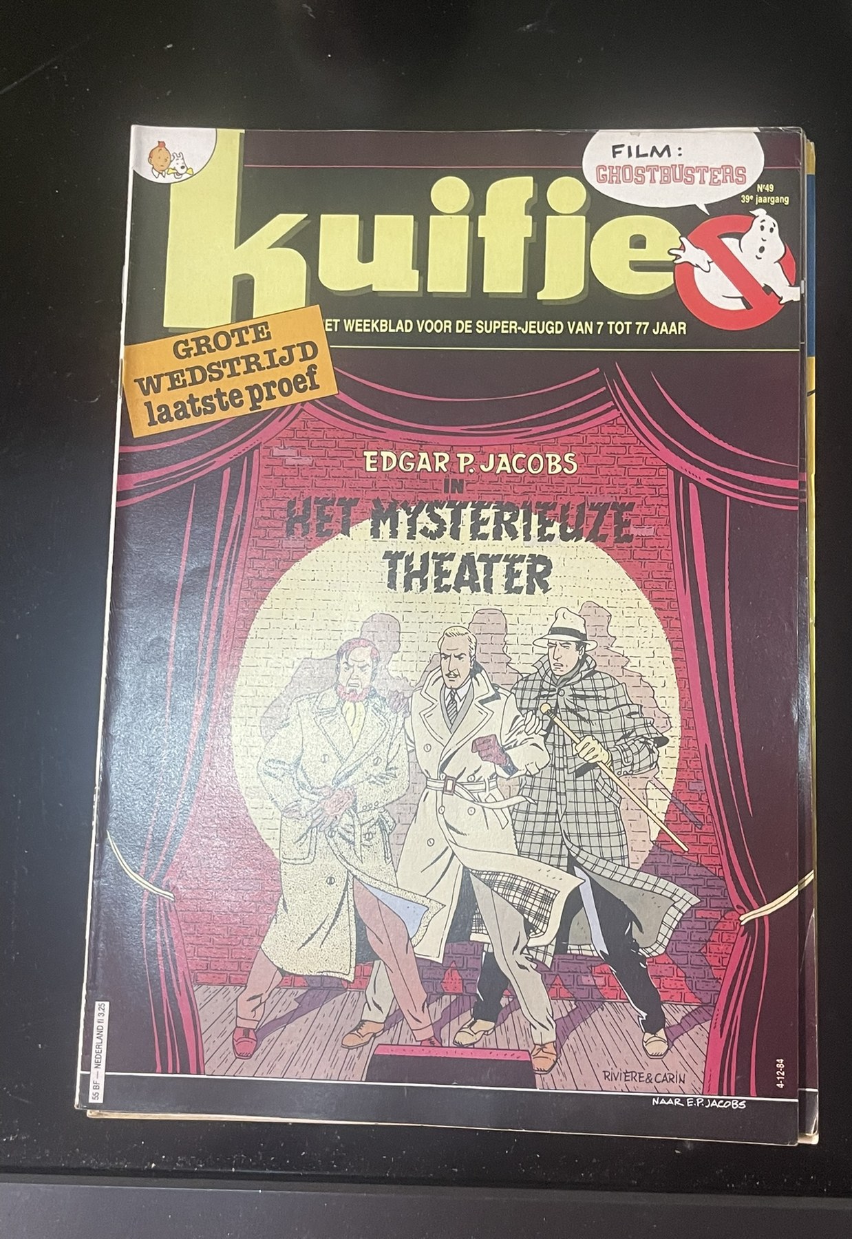 Cover van Kuifje 49
