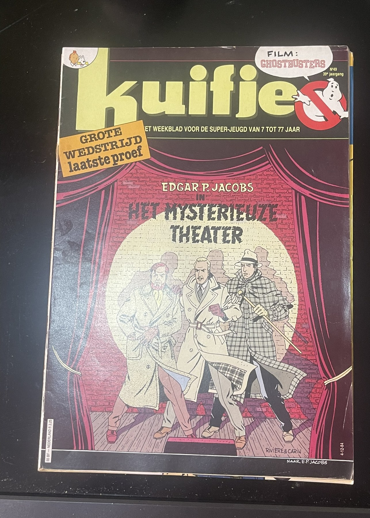Cover van Kuifje 49