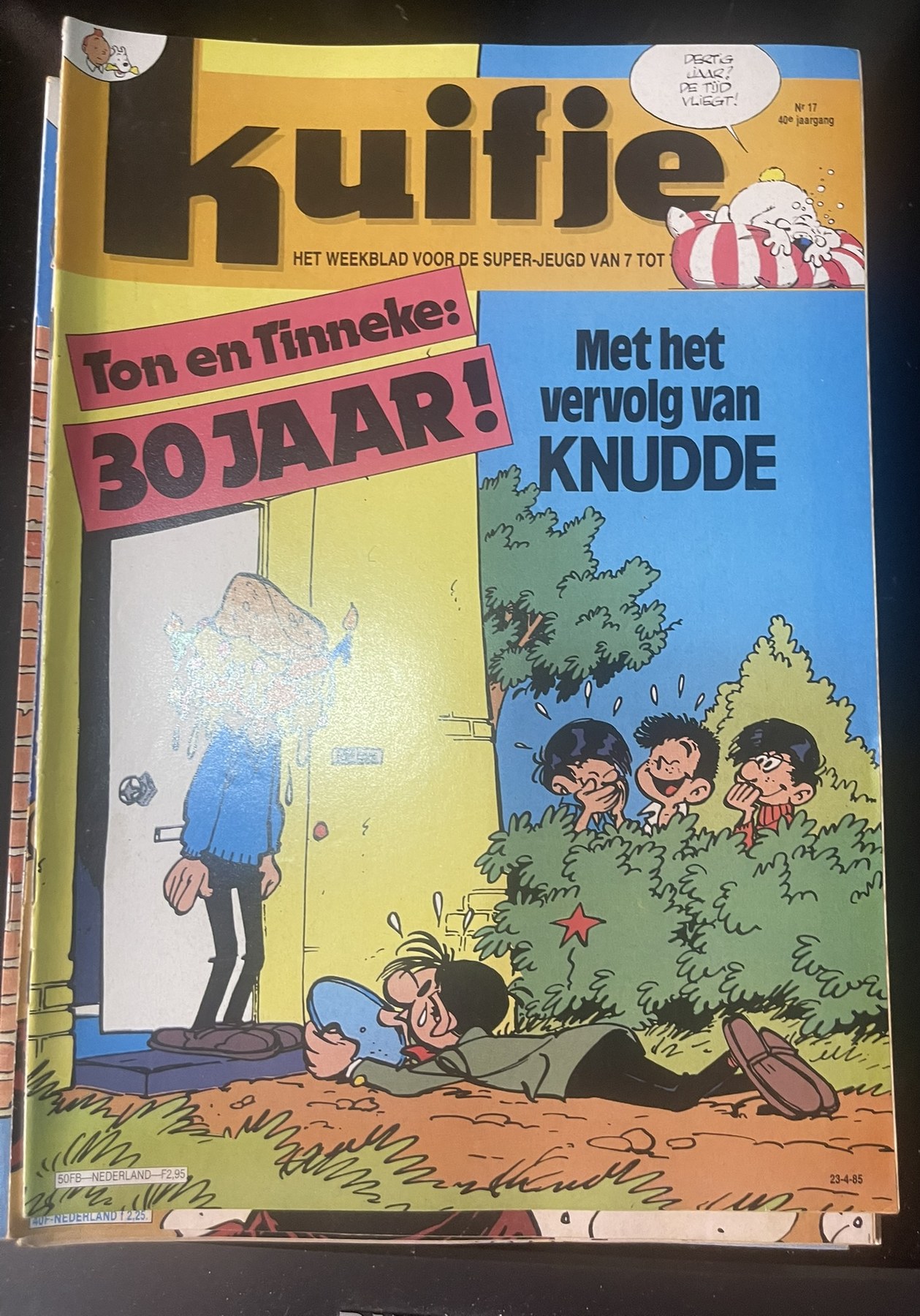 Cover van Kuifje 17