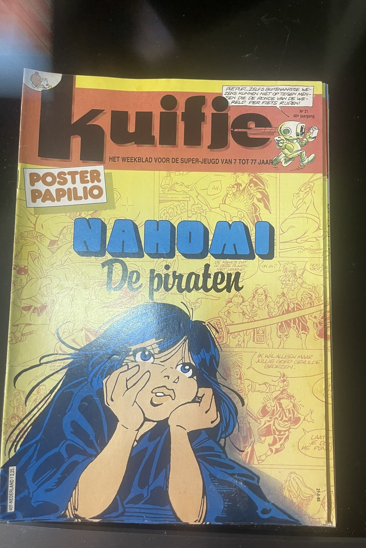 Cover van Kuifje 21