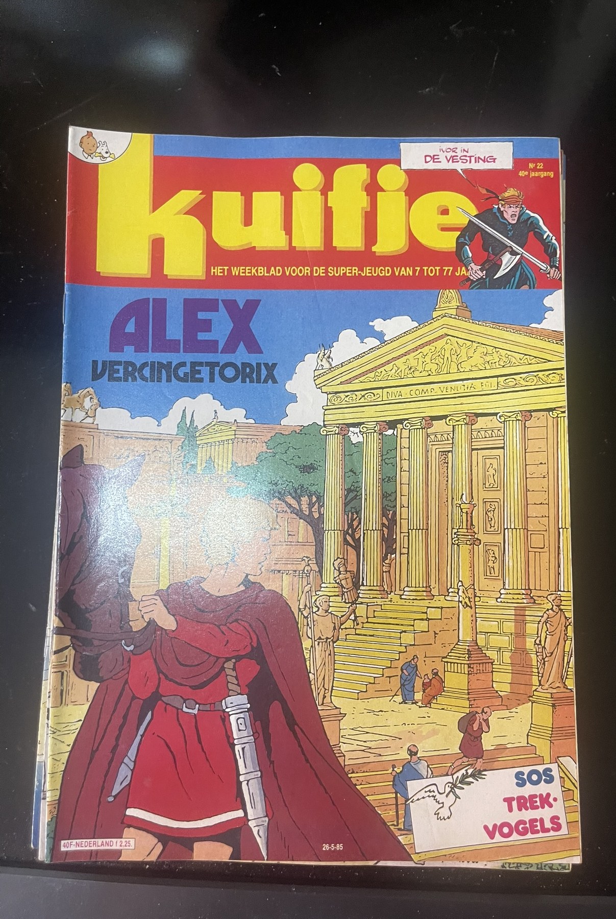 Cover van Kuifje 22