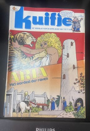 Cover van Kuifje 25