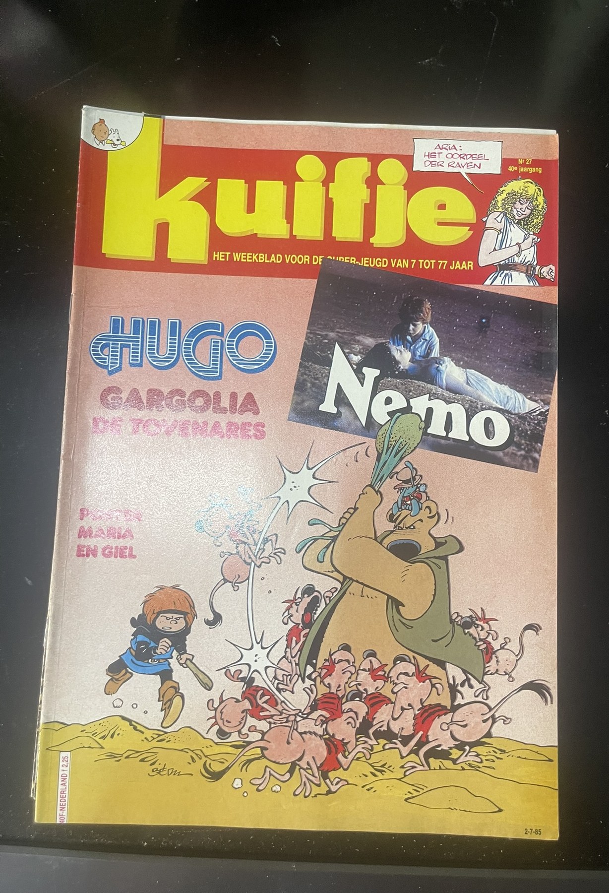 Cover van Kuifje 27